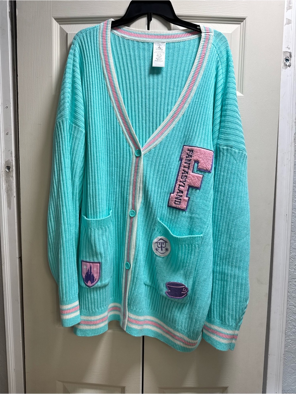 Disney Fantasyland Oversized Cardigan Sweater